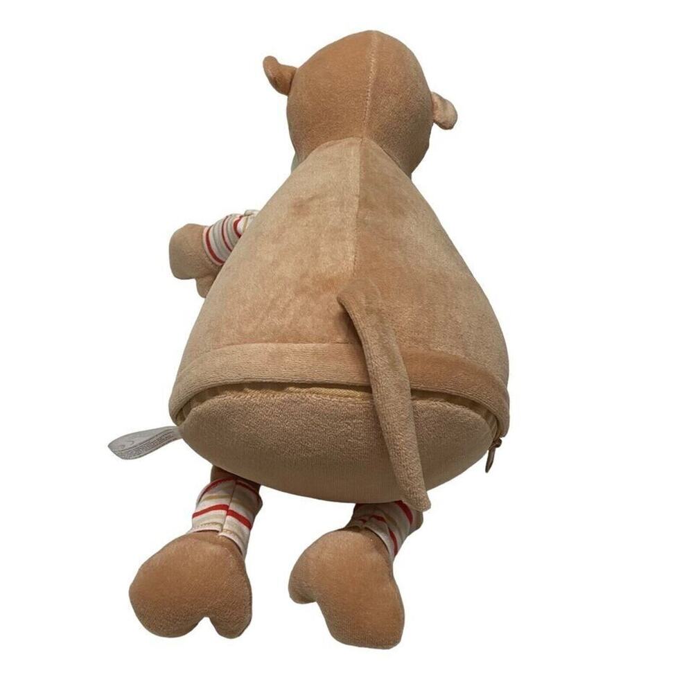 Cubbies Monkey Huggles Oeko Removeable Washable Cover Plush Stuffed Animal Baby - Picture 6 of 12